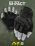 [M號-黑色]-Mechanix 麥肯尼斯 M-Pact Fingerless Covert 半指手套，戰術強化手套 MFL-55