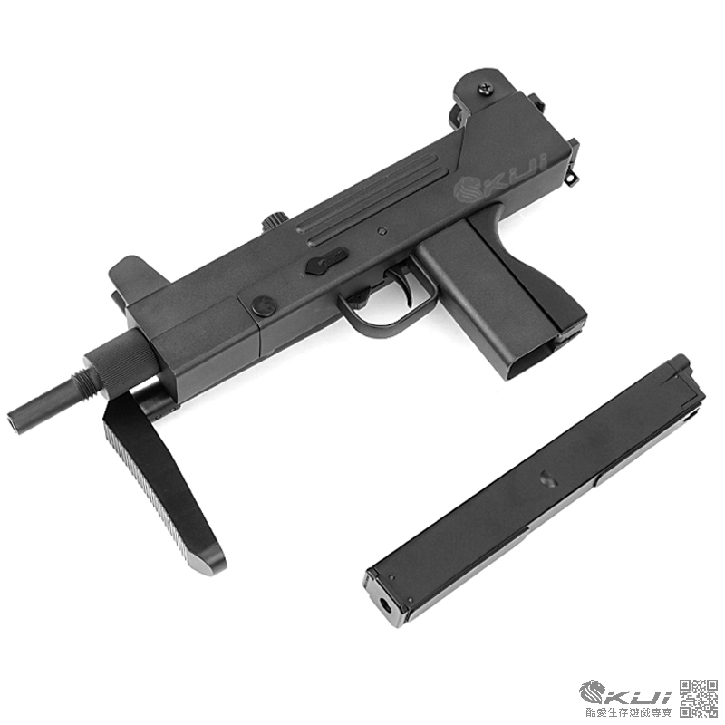 現貨 HFC LT77 全金屬瓦斯衝鋒槍(附精緻硬式鋁箱)~黑社會,角色扮演,類UZI