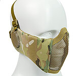 [CP多地形]-CM1面罩 Wst 武士系列（護耳版）鐵網護嘴 貼腮面具~MA-92