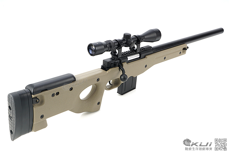 CYMA 司馬 狼棕色Tan 類 L96 空氣狙擊槍組合版 (附狙擊鏡) (CM703B)