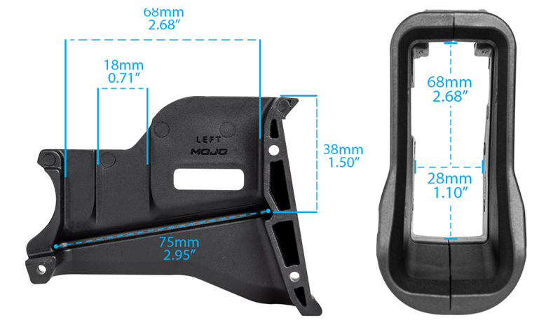FAB DEFENSE The MOJO MagWell Grip 彈匣井掛件(不含造型蓋)