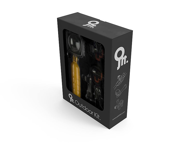 GIGABYTE 技嘉 JOLT DUO 360度 全景雙眼運動攝影機(戶外+生活組) 紀錄器