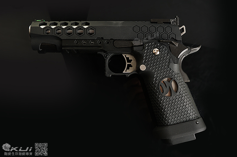 AW CUSTOM【黑色】 HI-CAPA 5.1 HX2502 全金屬 瓦斯手槍 IPSC