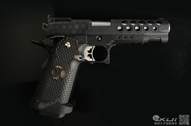 AW CUSTOM【黑色】 HI-CAPA 5.1 HX2502 全金屬 瓦斯手槍 IPSC
