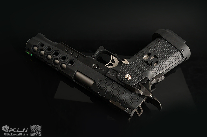 AW CUSTOM【黑色】 HI-CAPA 5.1 HX2502 全金屬 瓦斯手槍 IPSC