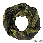 [叢林迷彩]-網狀圍巾、方巾、圍巾、披肩、頭巾~可當偽裝網使用