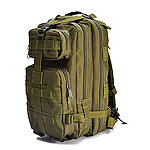 [軍綠色]-35L Molle 3P戰術攻擊背包 雙肩背包 後背包（重機機車、戶外運動、登山露營）3P1