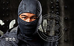 點一下即可放大預覽 -- [警黑色-蟒蛇迷彩]-台灣總代理 酋長 頭套面罩、偽裝頭罩，防恐特警忍者、防空汙防風防砂、透氣舒適~KUI947