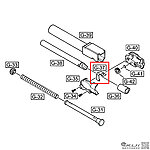 點一下即可放大預覽 -- WE G17、G18C GBB下壓彈簧片（零件#G-37／#127）通用新版克拉克、MOS系列