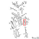 點一下即可放大預覽 -- KJ 1911 扣機簧、三叉簧片（零件編號#63）GBB瓦斯槍零件