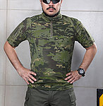 點一下即可放大預覽 -- [XL號-叢林魔蠍迷彩]-台灣總代理 酋長 戰術短袖上衣 戰鬥服 T恤 透氣 排汗~LC3158A