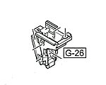 點一下即可放大預覽 -- WE G17/G18/G23/G34/G35 共用擊錘座 (零件編號#G-26)