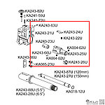 點一下即可放大預覽 -- KRYTAC Kriss Vector 瓦斯槍 HOP座+HOP皮（零件編號#KTP-KA243-23U、KTP-KA243-25A）GBB瓦斯槍零件