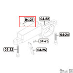 點一下即可放大預覽 -- VFC M40A5 護弓插銷（零件編號#04-21）GBB瓦斯槍零件