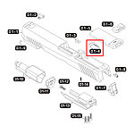 點一下即可放大預覽 -- VFC M17／M18 拋殼鉤（零件編號#01-4）SIG Sauer P320 GBB瓦斯槍零件