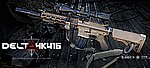點一下即可放大預覽 -- [沙色]-日本馬牌 MARUI HK416 次世代電動槍、Delta Custom AEG全金屬電槍