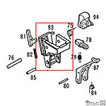 點一下即可放大預覽 -- KWA／KSC Glock系列 G17 火控座（零件編號#93）通G18、G19、G23、G26