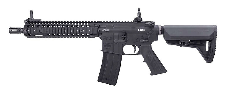 King Arms-[黑色]-預購King Arms EMG Daniel Defense 9吋MK18 GBB 瓦斯