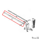 點一下即可放大預覽 -- KWA／KSC MP7 左邊托桿 左側後托桿（零件編號#111）