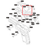 點一下即可放大預覽 -- VFC SIG Sauer M17／M18 P320 板機連桿（零件編號#03-11）GBB瓦斯槍零件
