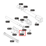 點一下即可放大預覽 -- VFC SIG Sauer M17／M18 P320 調節齒輪橡膠環，一入（零件編號#02-11）GBB瓦斯槍零件