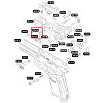 點一下即可放大預覽 -- VFC SIG Sauer M17／M18 P320 板機彈簧（零件編號#03-13）GBB瓦斯槍零件