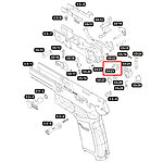 點一下即可放大預覽 -- VFC SIG Sauer M17／M18 P320 氣閥撞針（零件編號#03-23）GBB瓦斯槍零件