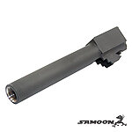點一下即可放大預覽 -- SAMOON 沙漠龍 G17 11mm正牙鋼外管、槍管（適用GHK）可裝滅音管轉接器，GBB瓦斯槍零件
