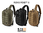 點一下即可放大預覽 -- [RG綠色]-美國正品 5.11 13L單肩側背包，RUSH® MOAB™ 8，日常外出包、旅行重機包，1050D、EDC、單肩包~56810