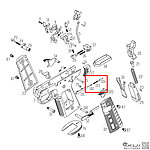 點一下即可放大預覽 -- WE Galaxy 1911 後定彈簧組（零件編號WE-GX02A #102、103、104）銀河系列GBB瓦斯槍