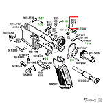 點一下即可放大預覽 -- KWA／KSC Ronin T6 PDW 固定螺絲（零件編號#1601-0514）AEG電動槍零件