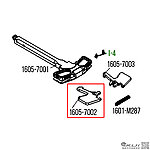 點一下即可放大預覽 -- KWA RM4 Ronin 浪人 T10 拉柄左側零件（零件編號#1605-M7002）BOX 3 AEG電動槍零件