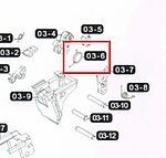 點一下即可放大預覽 -- VFC G17 GEN4 擊錘 彈簧(零件編號#03-6) 