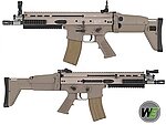 點一下即可放大預覽 -- 預購！WE SCAR-L V3 瓦斯槍，MK16 GBB步槍，刀疤長槍CQC（可動槍機、後座力、無彈後定）WERS01