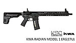 點一下即可放大預覽 -- 預購 KWA／KSC RADIAN MODEL 1 ERG(ETU)版 金屬電動槍 後座力 BB槍 步槍 電子版機 Mlok護木 