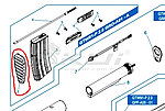 點一下即可放大預覽 -- G&G 怪怪 GWT91-P 槍托墊 AEG電槍零件