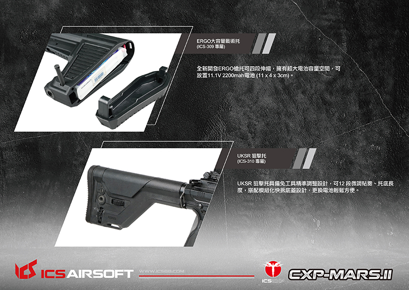 ICS-一芝軒ICS CXP-MARS.II DMR S3 精準射手型SSS.III EBB全金屬電槍